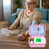 Pink Carrying Case for iHealth Track Smart Upper Arm Blood Pressure Monitor, Wireless Bluetooth Monitor Storage Holder