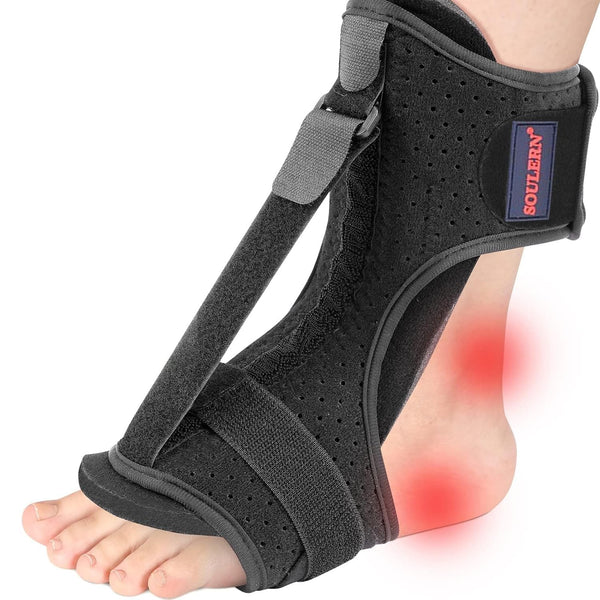 Adjustable Plantar Fasciitis Night Splint, Orthotic Brace for Effective Relief from Foot Pain