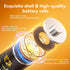 TWINSDUCK 8 Pack, 2800mAh AA Rechargeable Batteries Pre-Charged NiMH Batteries for Remotes, Clocks, Toys, flashlights
