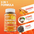 Sugar Free Turmeric Curcumin Gummies, Turmeric 1000mg Supplement with Black Pepper Extract, 120 Counts