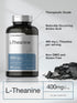 Horbaach L-Theanine 400mg, 400 Capsules | High Potency Non-GMO & Gluten Free Supplement