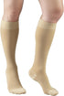 Truform Compression Stockings 15-20 mmHg for Men and Women, Knee High, Closed Toe, Beige, X-Large