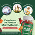 YumVs Kids Multivitamin Gummies - 120 Count, Fruit Flavored Chewable Children's Multivitamin with 12 Minerals &