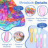 OLLBIT 100PCS (100Pcs) Mini SpoonsDessert SpoonsPlastic Disposable CutlerySmall Plastic Spoons for Ice Cream, Cake