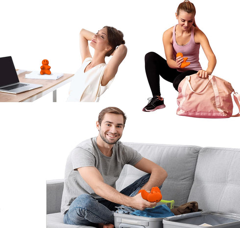 LittleMum Trigger Point Massager Dolly, Myofascial Release Occipital Neuralgia, Neck & Shoulder Pain, Tension Headache