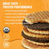 Pack 18, 6 Pack Honey Stinger Organic Energy Waffle Fan Favorites Variety of Vanilla, Cookies and Cream, Each of Peanut