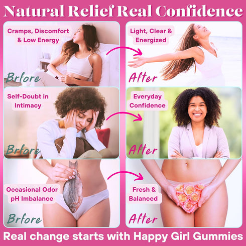 Gummies Gummies Immune 60 Count Dr. Lu Happy Girl Feminine Balance | Pineapple for Women pH Balance with Probiotics