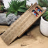 7 Day Weekly Pill Box – Natural Acacia Wood Pill Organizer for Daily Supplements, Vitamins – Pill Container