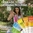 Wake Up Water - Energy + Hydration Packets (15 Pack), Orange Flavor - Electrolytes Powder Drink Mix, Sugar Free