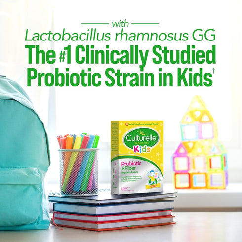 Culturelle Kids Probiotic + Fiber Packets - 24 Count - Digestive Health & Immune Support