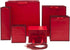 Hallmark Medium Gift Box with Lid and Shredded Paper Fill (Red 7 inch Box) for All Occasions