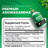 Nutrivein Organic Ashwagandha Capsules 1600mg with Black Pepper Extract - 120 Vegan Pills - 100% Pure Root Powder Supplement - Supports Stress Relief, Immune, Energy, Stamina & Mood