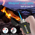 Waterproof Butane Torch Lighter - Refillable Windproof Jet Flame Lighter for Fireplace, Fireworks, Grill, Camping BBQ,