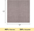 Reusable Microfiber Cleaning Cloths: 50 Pack Washable 12×12 Absorbent Rags for Kitchen, House, Car (Grey)