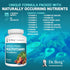 Dr. Berg Whole Food Multivitamin - Daily Multivitamin for Men & Women with Whole Food Fruits & Vegetables, 60 Caps