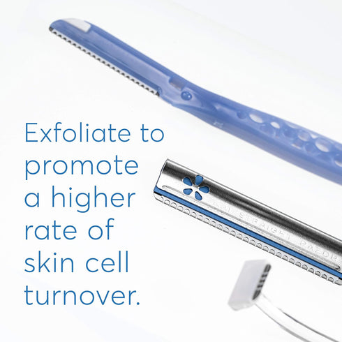 Kai About Face Ultimate Complete Facial Perfecting Kit - 3 Beauty Groomers for Shaving & Exfoliating