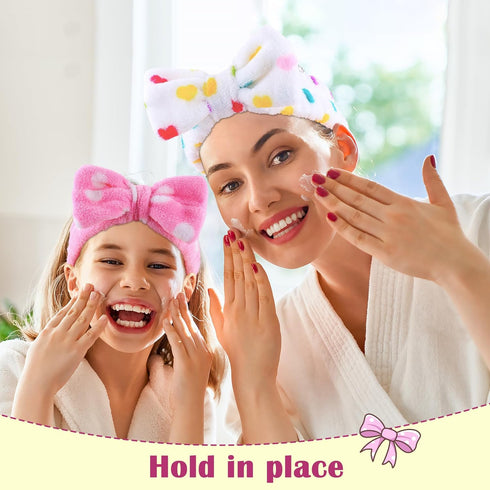 WSYUB Skincare Headband, 6pcs Headband for Washing Face, Spa Headband, Makeup Headband