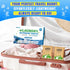 FIXSMITH Laundry Detergent Sheets, 100 Loads (50 Sheets), Fresh Linen Scent, Eco Friendly, Plastic-Free