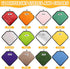WSICSE 12 Gift(69 Inch) Labeled Sensory Mats, Diamond Shape Sensory Toys for Kids with Autism, Assorted Textured
