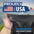 Reli. 95 Trash Bags Heavy Duty - 30 Trash Bags, Super Sizeable Black Garbage Bags for Serious Cleanup