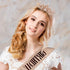 Rose Gold Crown for Women Birthday Queen Sash & Rhinestone Tiara Set Decoration Hair Accessories