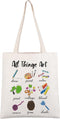 CMNIM Art Teacher Gifts, Artist Gifts, All Things Art Makeup Bag, Teacher Appreciation Gift, Art Teacher Supplies