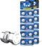 LR44 Batteries AG13 A76 357 1.5V Alkaline Battery, 20 Pack for Thermometer, Watch, Button Battery