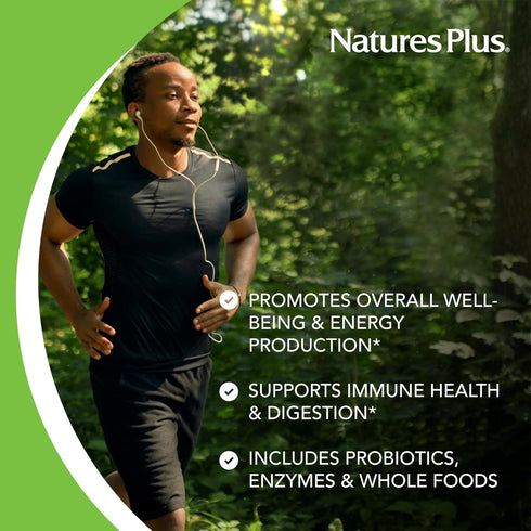 Natures Plus Ultra Juice Multivitamin - 90 Vegetarian Tablets, Whole Food Supplement, Non-GMO, Vegan