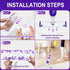 20 Pack Disposable Mopping Pads Refills for Swiffer Power Mop, Multi-Surface Replacement for Floor Cleaning