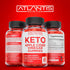 Gummies Gummies 1000MG 60 Count Atlantis Nutrition Keto ACV for Weight Loss - Apple Cider Vinegar Formulated to Support
