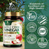 Apple Cider Vinegar Capsules 1877mg - Extra Strength Detox & Cleanse with Vitamin D & Zinc - Premium Vegetarian