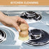 Qaskwaer Set 3 Set Wooden Dish Brushes, Dish Scrubber Brushs for Cleaning Dishes, Kitchen Wooden Cleaning Dsihes