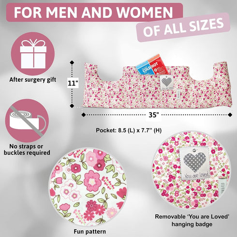 Tummy Post Mastectomy Pillow After Breast Cancer Surgery Recovery, C-Section Recovery or Breast Reduction, Tuck Post