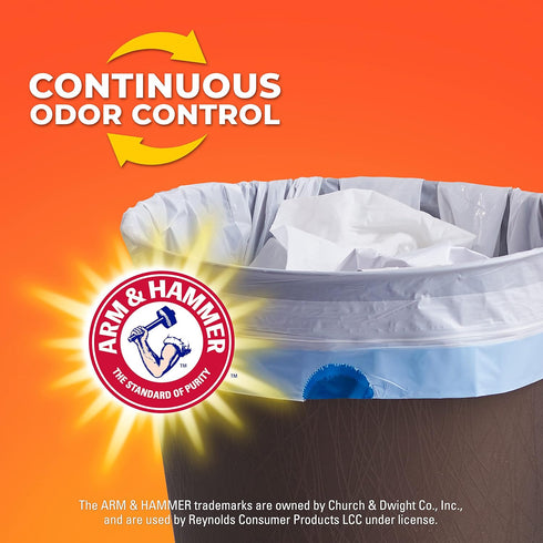 Hefty Small Trash Bags - Fabuloso Scent, 4 Gallon, 52 Count