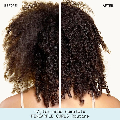 Pacifica Beauty Pineapple Curls Defining Natural Conditioner, For Curly, Coily and Textured Hair Types, 100% Vegan