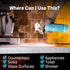 Home Ceramic Spray Coating Kit - Seals, Shines & Protects Against Stains for Stainless Steel, Kitchen & Bath Appliances