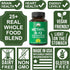 Methyl B12 Vitamin + Whole Food Blend – Vegan Supplement for Energy, Focus, and Relief, 30 Day Supply Capsules
