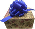 Large Royal Blue Ribbon Pull Bows, 9" Wide, Set of 6, for 4th of July, Birthday, Graduation, Christmas