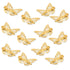WILLBOND 24 Pieces Gold Butterfly Hair Clips, Cute Hollow Metal Hairpins, 90s Hair Accessories for Women Girls