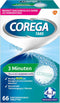 Corega Rapid Denture/Third Teeth Cleaning Sticks, 1x66 Teething Cleaning Tablets, Cleaning in 3 Minutes