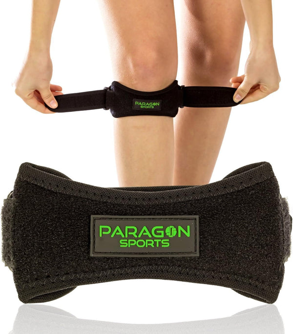 Patella Knee Strap for Running and Fitness, Adjustable Patellar Tendon Support Band for Pain Relief