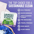 Eco Friendly Laundry Detergent Sheets, 200 Loads, Plastic Free, Lavender