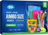 12 Large 3 Gallon Plastic Bags with Zipper Top, 16" x 18", Extra Large Reusable Storage Bags for Clothes, BPA-Free
