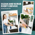 Bottle and Straw Brush Cleaning Set - Eco-Friendly Bamboo Bottle Brush, All in One Cleaning Set