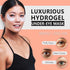 PURE SOL Hydrogel Gold Under Eye Mask - Hyaluronic Acid, Retinol, 12 Pairs for Puffy Eyes, Dark Circles