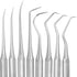 4 Pc Probes Wax & Clay Sculpting Tools, Stainless Steel Picks