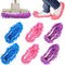 6 Pcs Shoes Cover Duster: Reusable Microfiber Dust Mops, Multi-Purpose Floor Cleaning Slippers for Home and Office