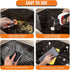 Meuvcol 12 Oz Glass Stove Top Cleaner Kit, Glass Cooktop Cleaner Non-Abrasive, Stove Oven Cleaner & Polish For Ceramic