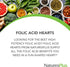 Natures Plus Folic Acid Hearts (Methylfolate) 400 mcg, 90 Vegetarian Tablets, with Vitamin B6 & B12, Gluten-Free