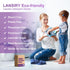 Laundry Detergent Sheets, 200 Loads, Lavender Scent, Compact, Lightweight, Eco-Friendly, Hypoallergenic, Portable